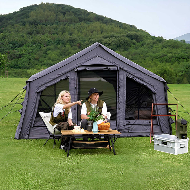 Coody 13.6 (Koala-5) Gray Inflatable Tent House for Camping (2-8 person)