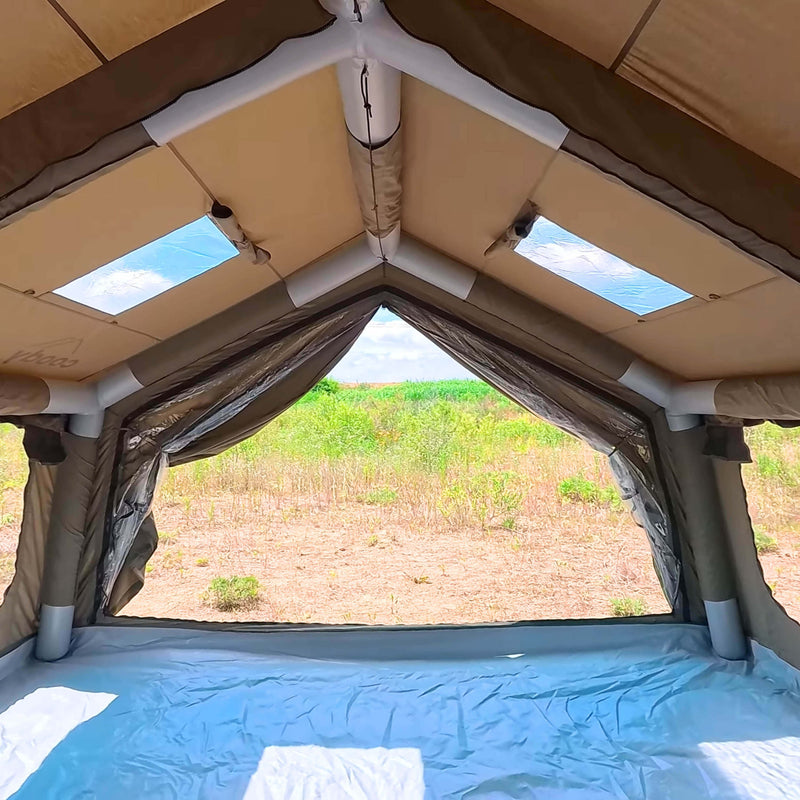 Coody 13.6 (Koala-5) Forest Green Inflatable Tent for Camping (2-8 person)