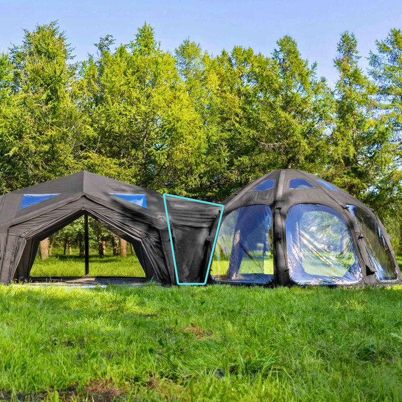 Coody Connector Aurora Dome-to-Tent(17.2, 13.6, Hub, 10)- Black