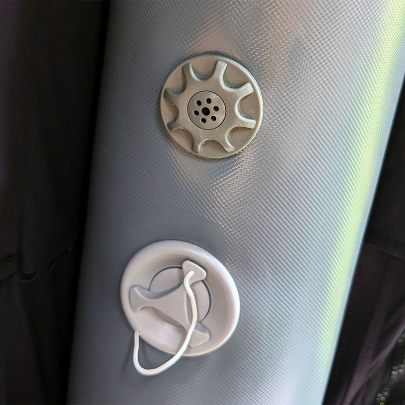 Coody 17.2 Black (2-10 person)+ RBM Wood Stove Caminus M