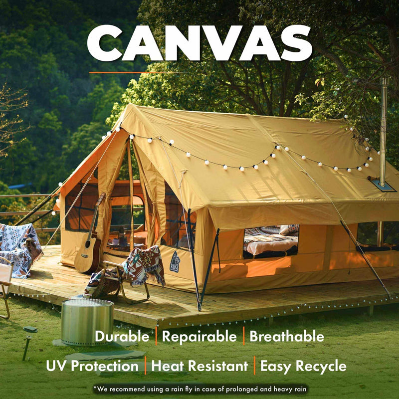 RBM Panda Large Sunny Beige - Inflatable Tent for Camping (2-6 person)