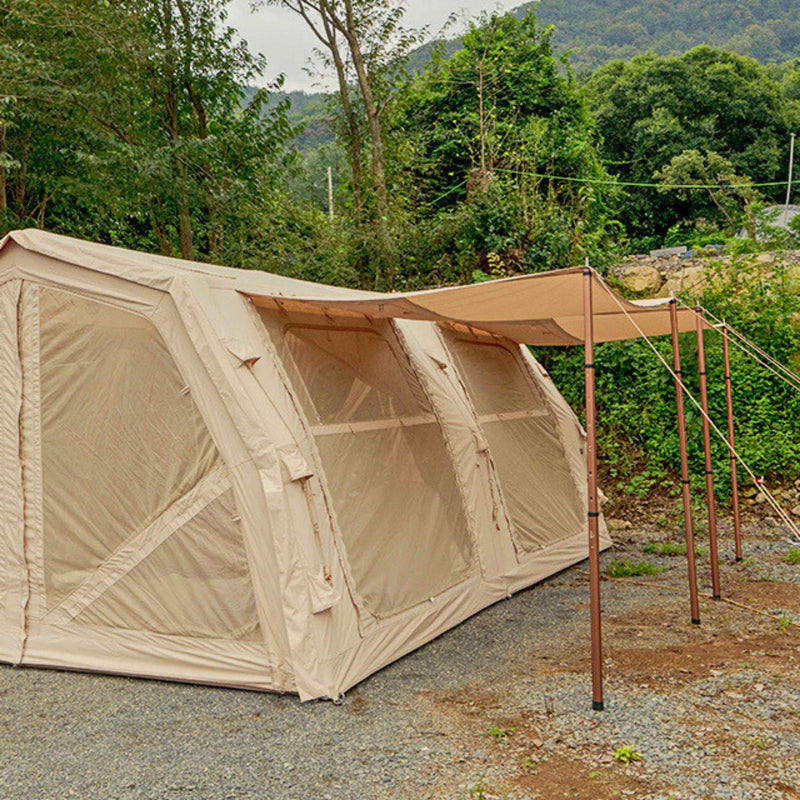 Coody Familia AirTent 17.2 Pro Beige- Inflatable Tent for Camping (2-10 Person)