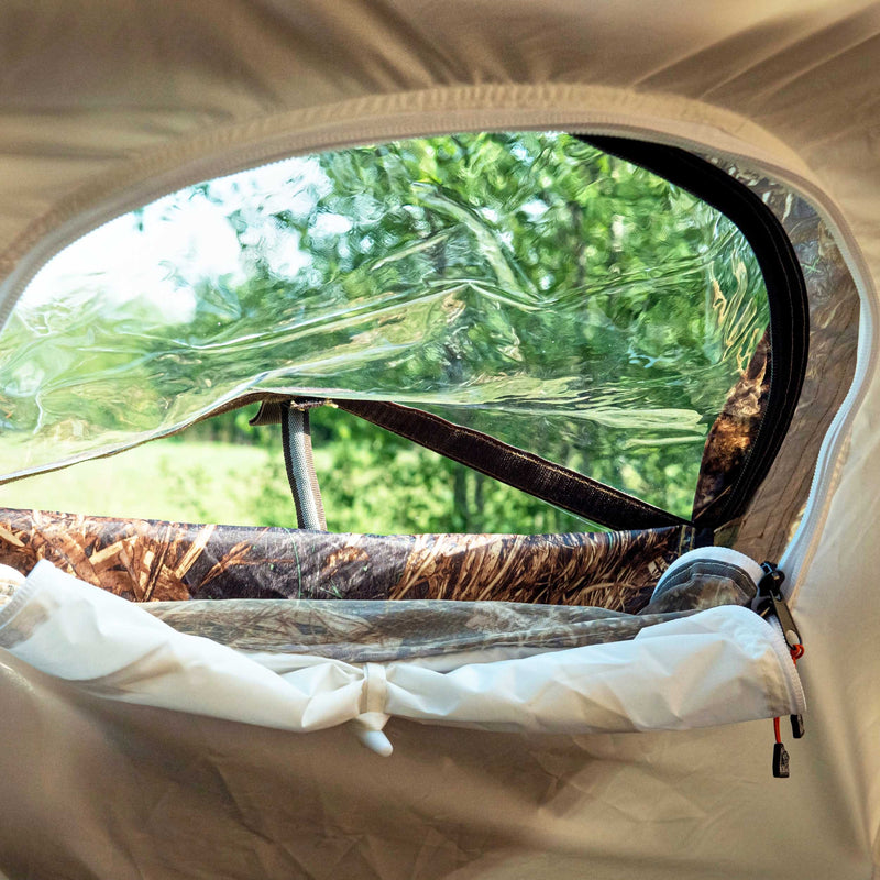 RBM Outdoors UP-2 - All-Seasons Double Layer Hot Tent for 2-4 person