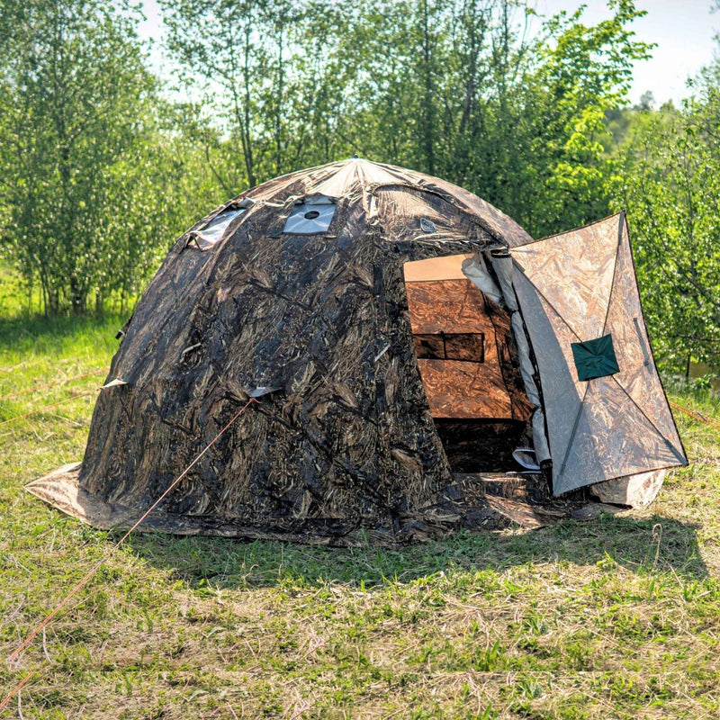 RBM All-Seasons tent  UP-2 for 2-4 person + Wood Stove Caminus M