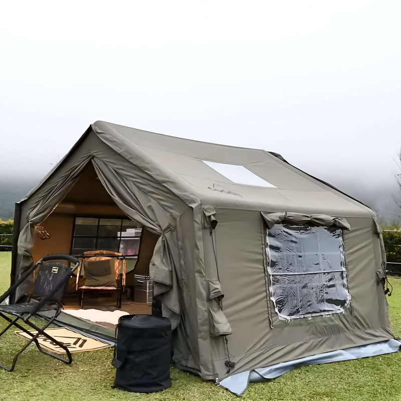 Coody 10.0 Forest Green Inflatable Tent for Camping (2-4 person)