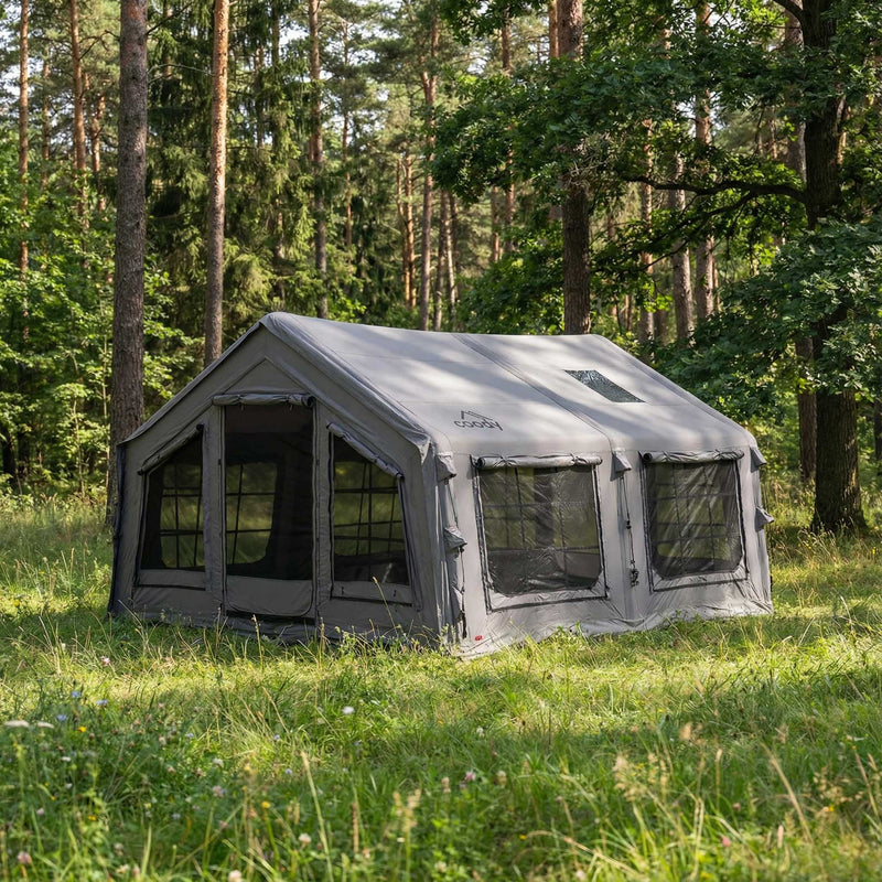 Coody 13.6 (Koala-5) Gray Inflatable Tent House for Camping (2-8 person)