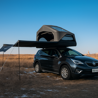 NordApex Halo Clamshell Rooftop Camper Tent