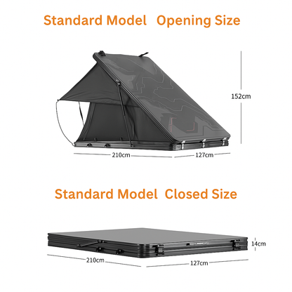 BlackPeak Ares Wedge Rooftop Camper Tent