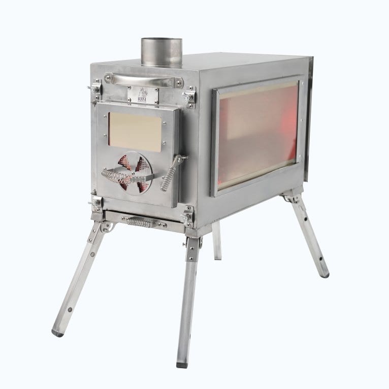 RBM Medium Wood Stove With Fire-Resistant Glass «Caminus M»