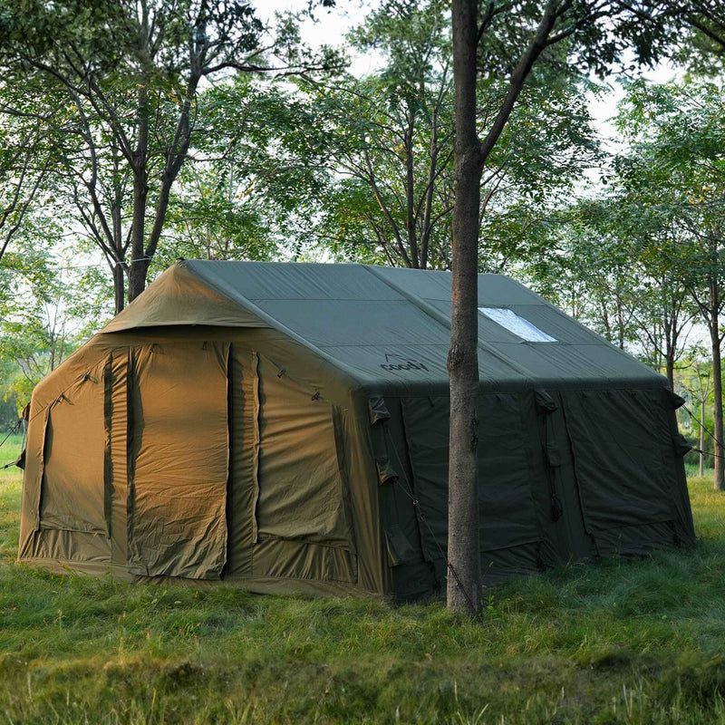 Coody 13.6 (Koala-5) Forest Green Inflatable Tent for Camping (2-8 person)