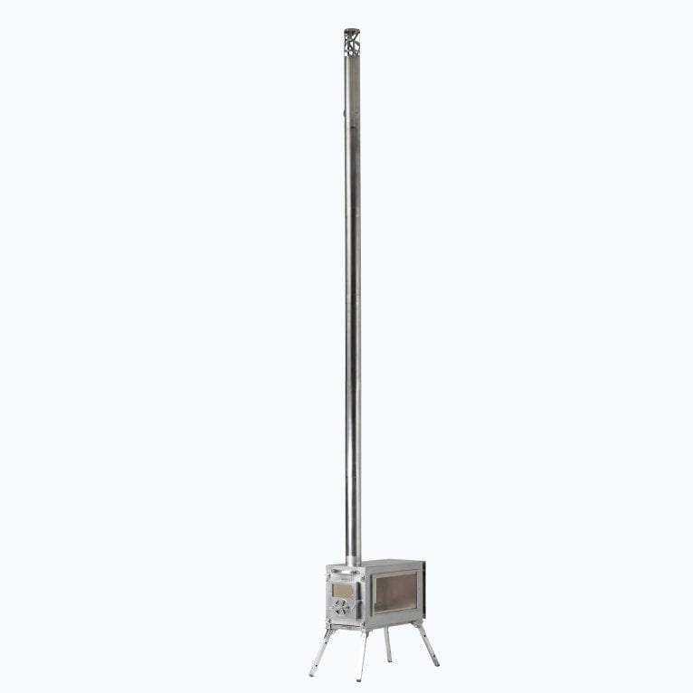 RBM Medium Wood Stove With Fire-Resistant Glass «Caminus M»