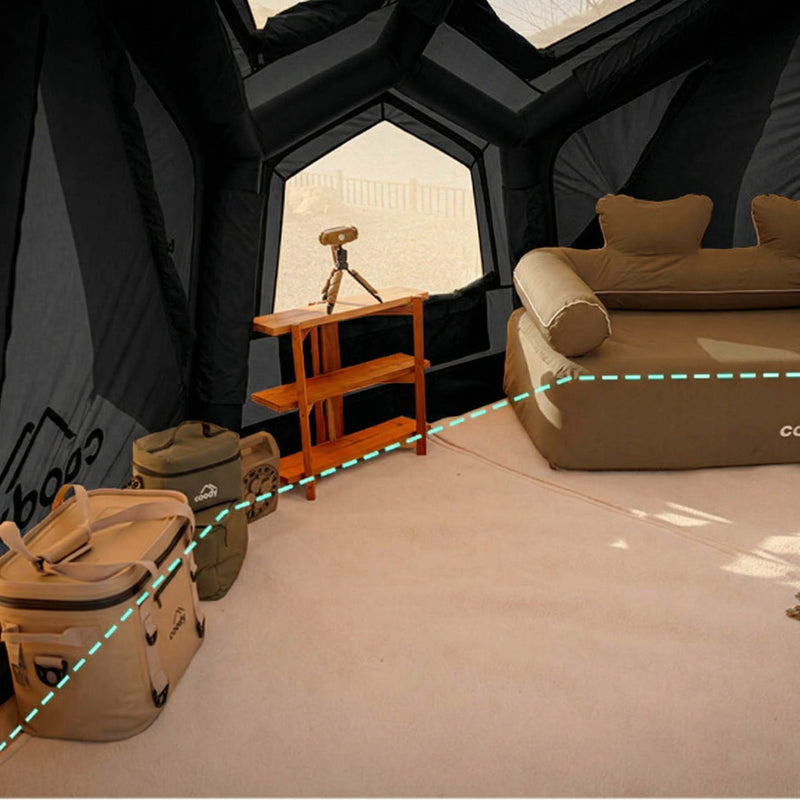 Coody | RBM Bestona Inflatable Tent for 2-4 Person (Black)