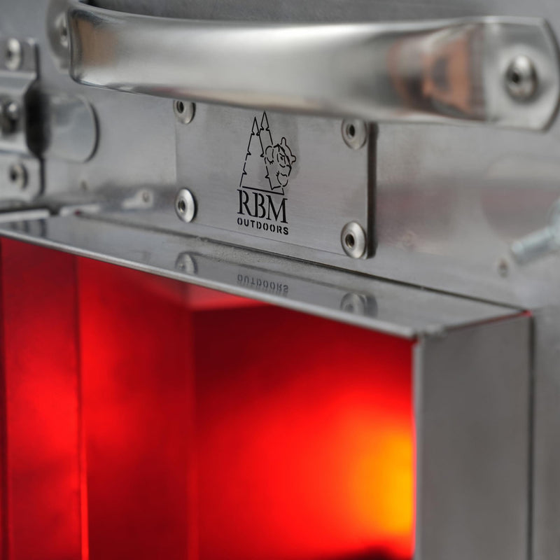 RBM Small Wood Stove With Fire-Resistant Glass «Caminus S»