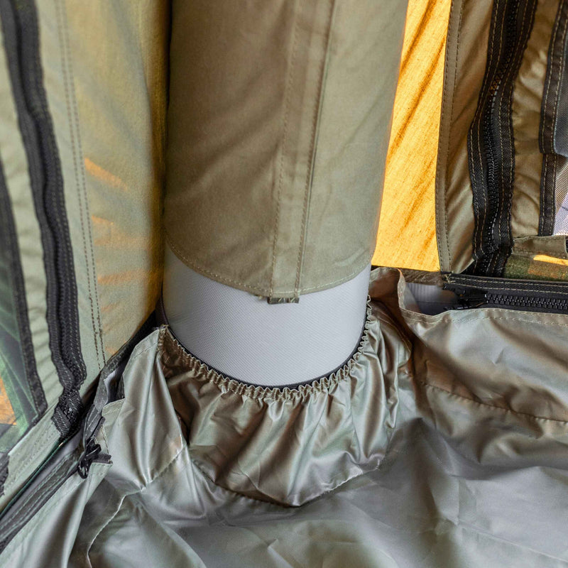 Coody Hub Shelter Forest Green- Inflatable Tent for Camping (2-6 Person)