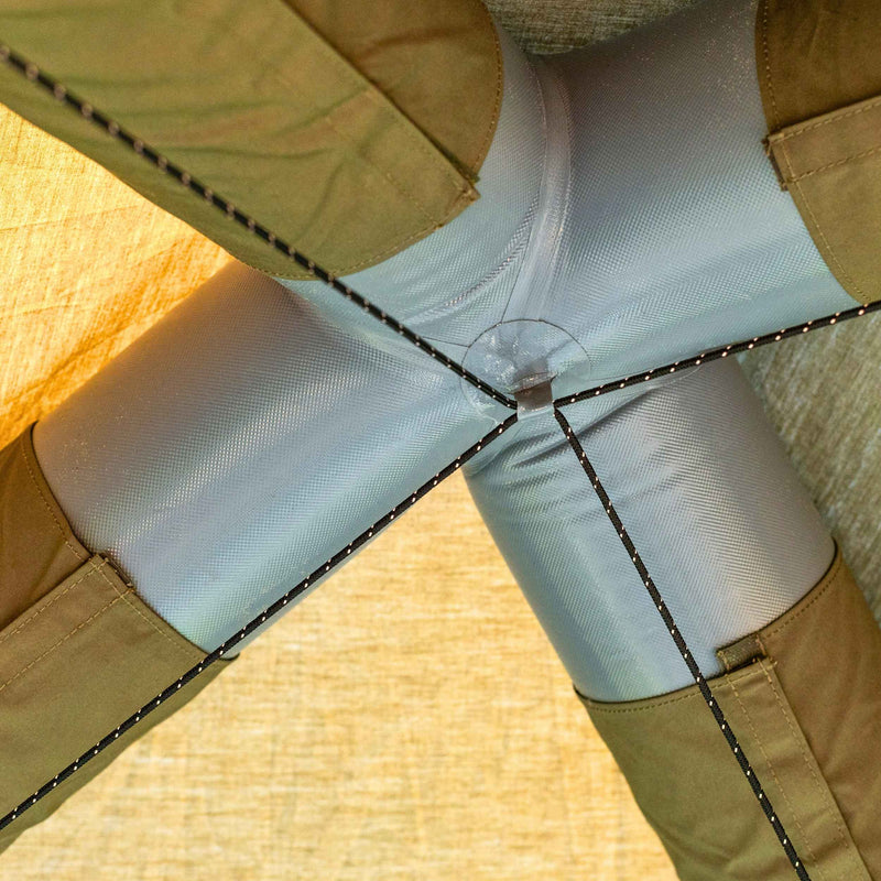 Coody Hub Shelter Forest Green- Inflatable Tent for Camping (2-6 Person)