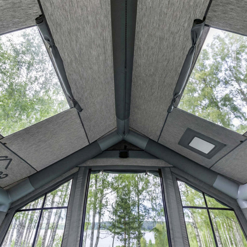 Coody 8.0 Gray - Inflatable Tent House for Camping 1-4 person