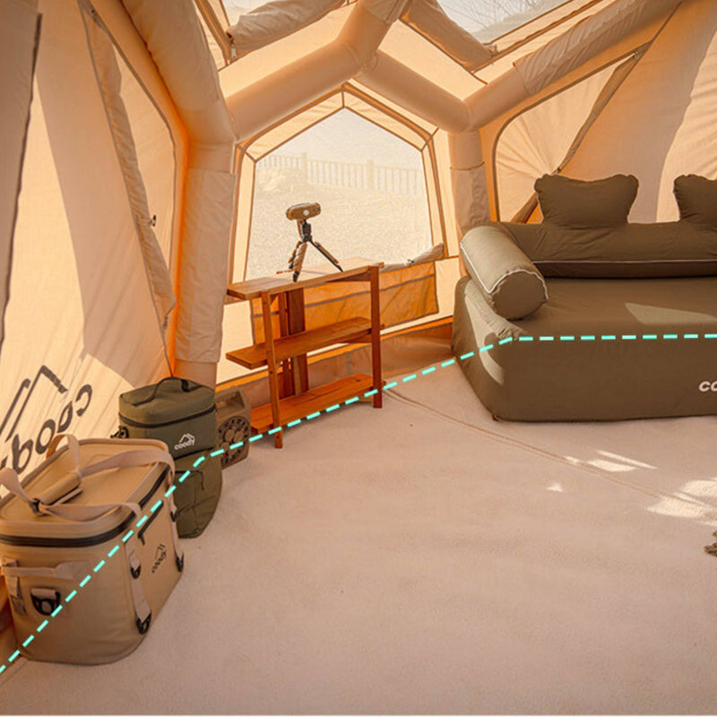 Coody | RBM Bestona Inflatable Tent for 2-4 Person (Beige)