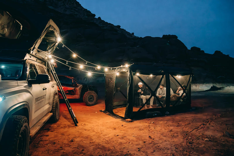 Camping String Lights with Speakers