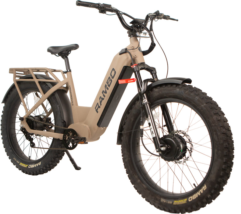 Rambo Megatron 5.0 Step-Thru All-Wheel Drive E-Bike