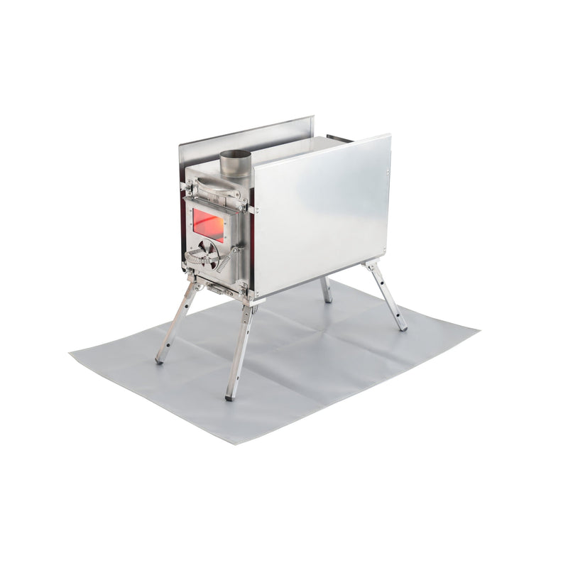 Coody 17.2 Beige (2-10 person) + RBM Wood Stove Caminus M