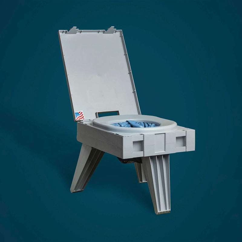 Cleanwaste GO Anywhere Portable Toilet - Gray — photo 1