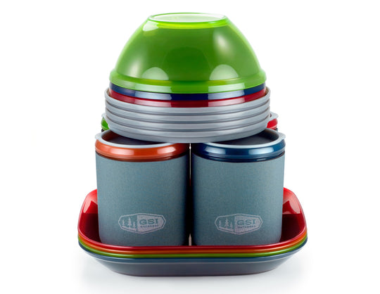 GSI INFINITY 4 PERSON DELUXE TABLESET- MULTICOLOR — photo 2