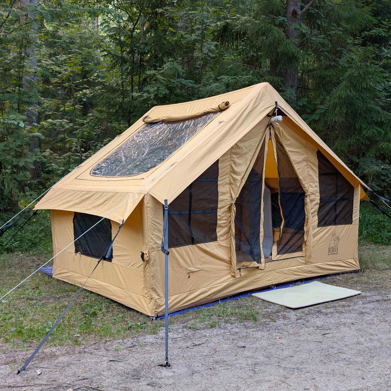 RBM Outdoors Panda Medium Sunny Beige Inflatable tent for Camping (1-4 person)