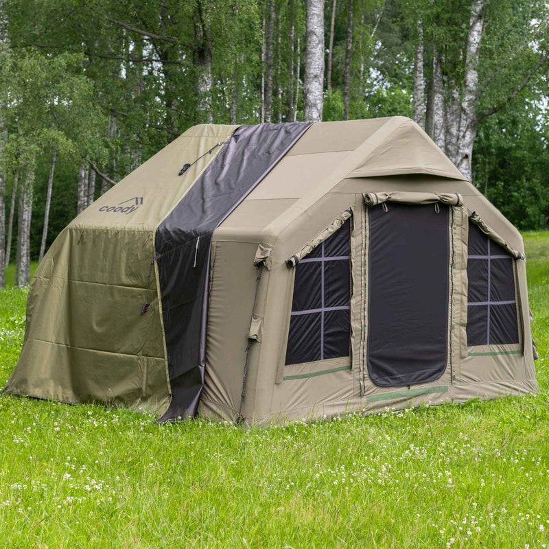 Coody 8.0 Forest Green Inflatable Tent for Camping (1-4 person)
