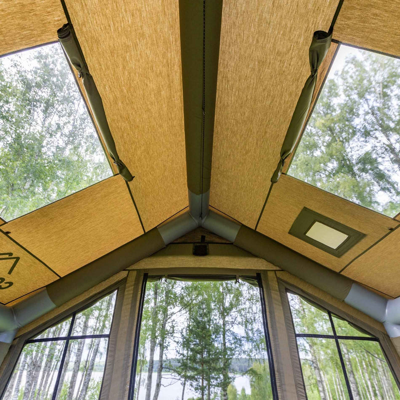 Coody 8.0 Forest Green Inflatable Tent for Camping (1-4 person)