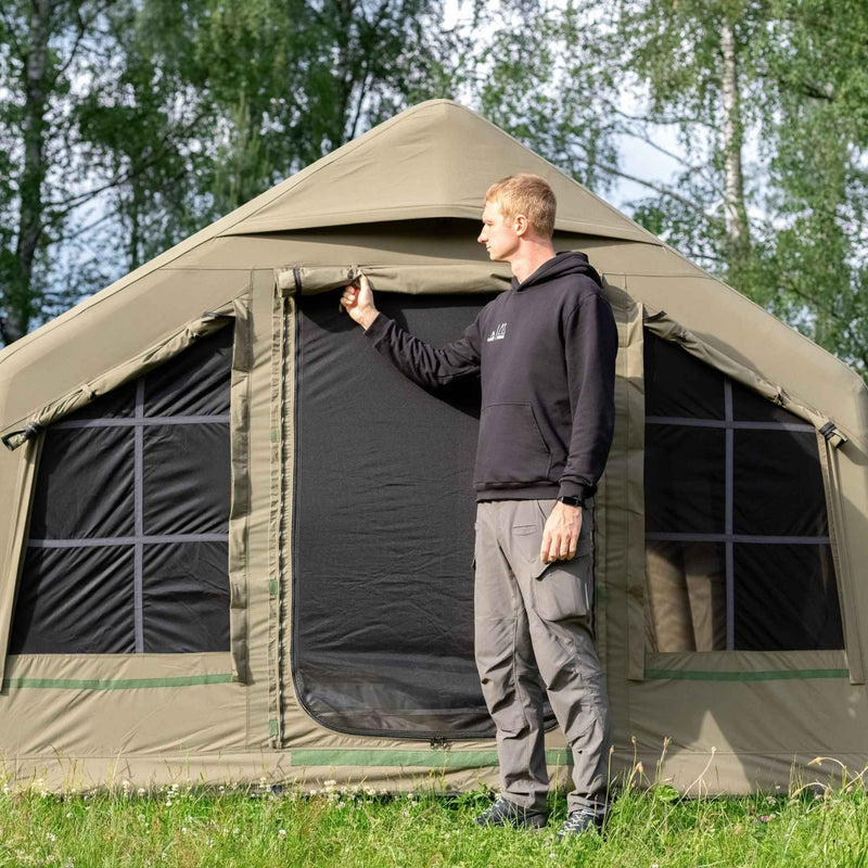 Coody 8.0 Forest Green Inflatable Tent for Camping (1-4 person)