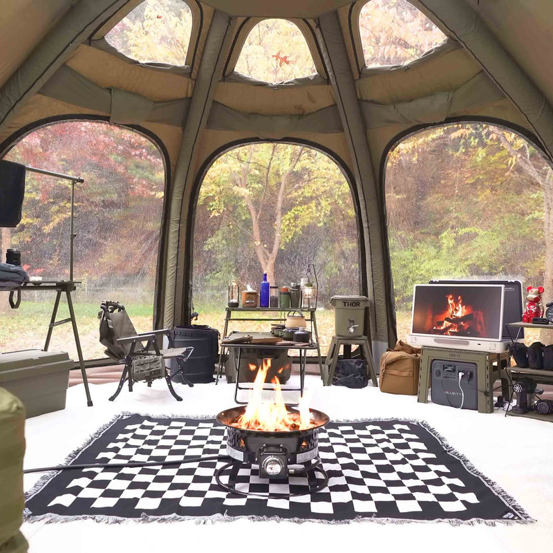 Coody Aurora Dome Forest Green - Luxury Inflatable Tent (2-4 person)