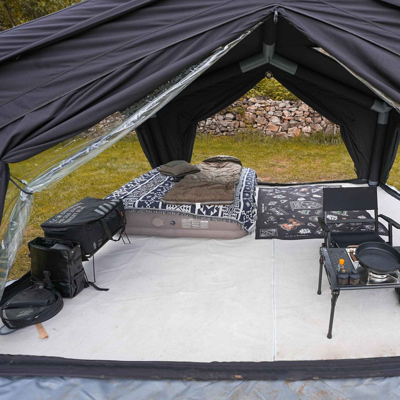 Coody | RBM Hub Shelter Inflatable Tent for 2-6 Person (Black)
