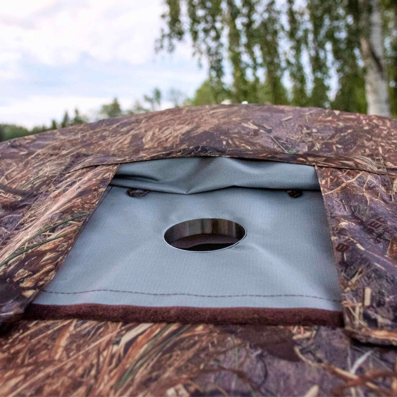 RBM All-Seasons tent  Hexagon for 2-9 person + Wood Stove Caminus M
