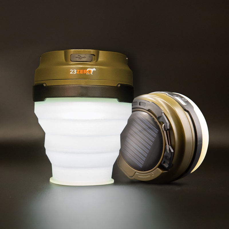 23Zero LED Solar Tent Light — view 3