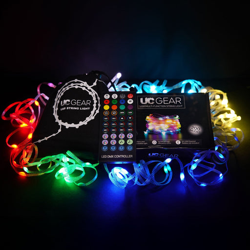 UC Gear LED String 34' - Multi Color with Remote — view 1