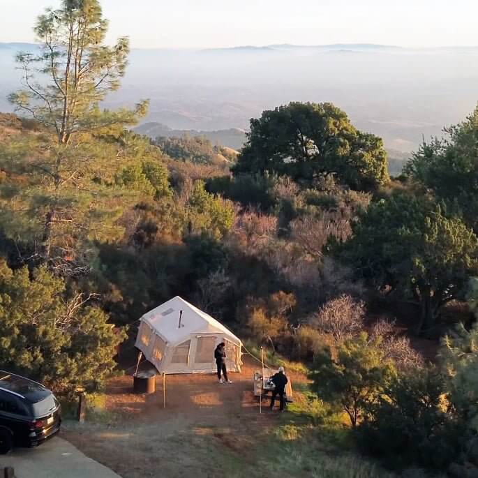 Coody 13.6 (Koala-5) Beige Inflatable Tent for Camping (2-8 person)