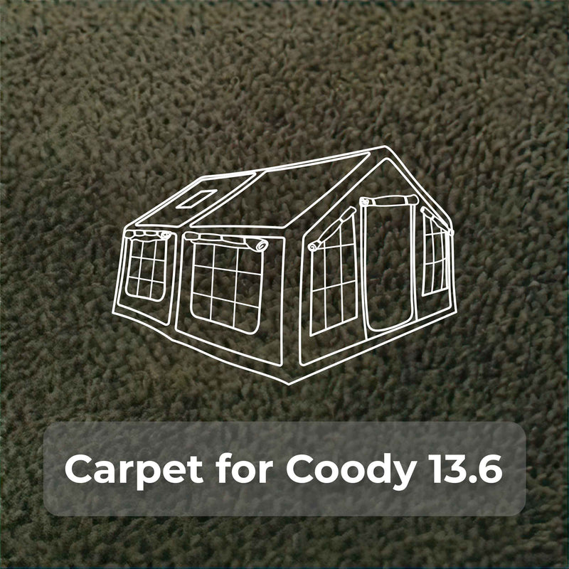 Coody Carpet – Tailored for Coody Familia AirTent 13.6 Forest Green